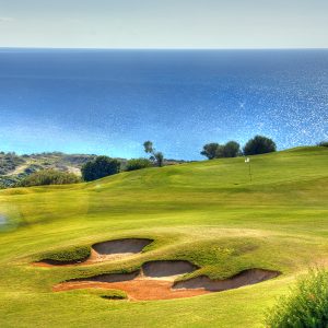 Aphrodite Hills Golf Course in Cyprus where you can book a transfer to on your golf holiday in Cyprus