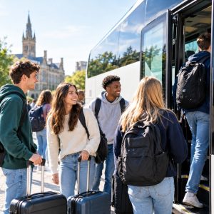 uni coach trips